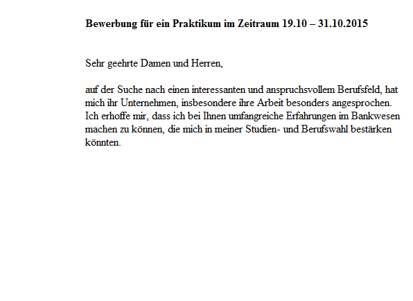 was kann ich noch in meine Bewerbung schreiben? tipps ...