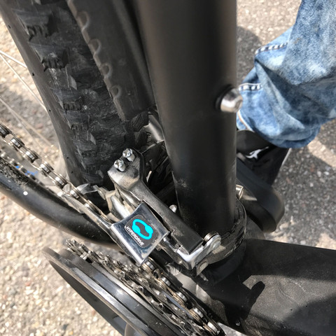 Fahrradschaltung: nicht nur die entfaltung ist entscheidend Was kann ich tun ( Die Gangschaltung hängt beim Reifen fest )? (Fahrrad