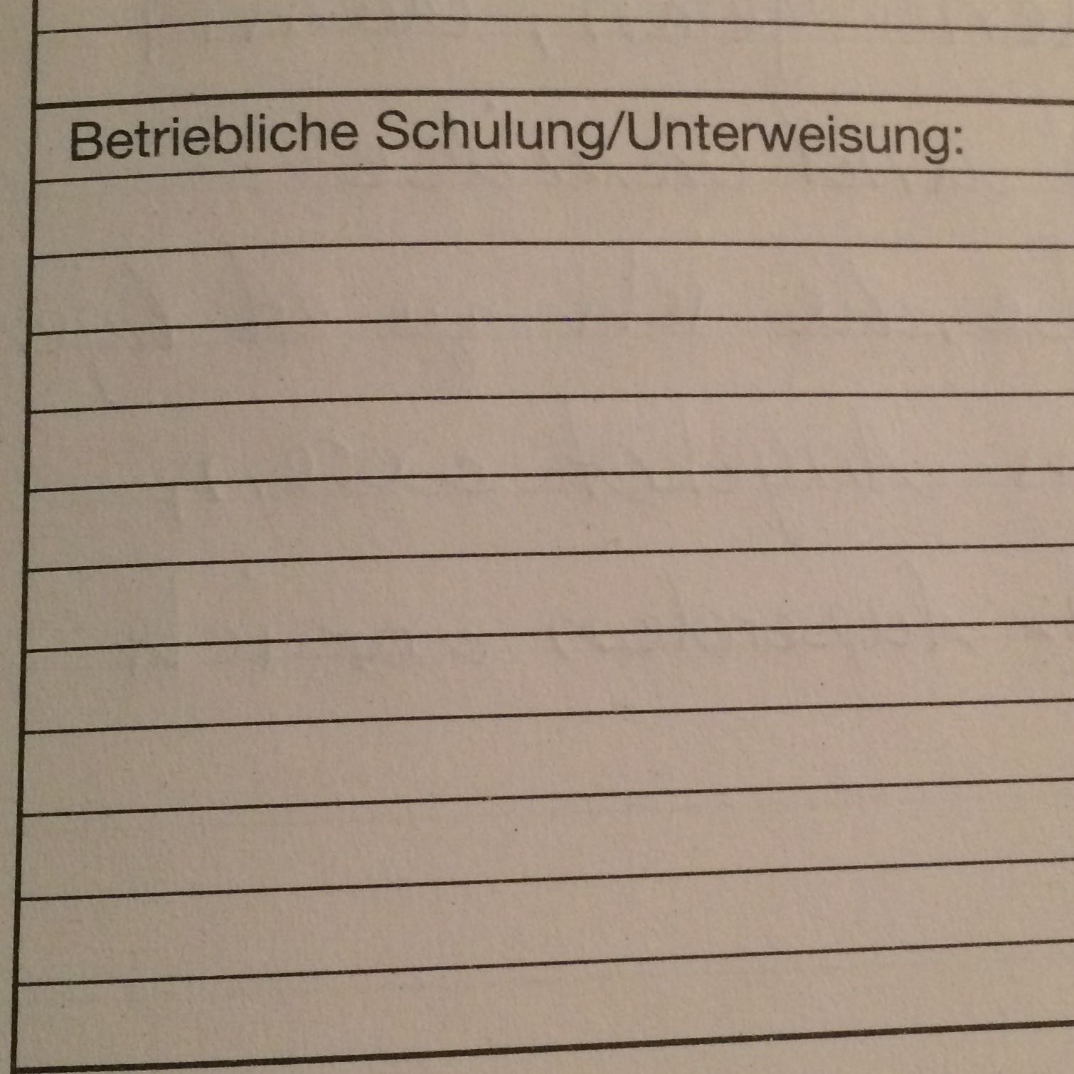Was Kann Ich Zur Betriebliche Schulung Unterweisung Im Berichtsheft Schreiben Verkauf Einzelhandel Bericht Berichtsheft Verkäufer Ideen