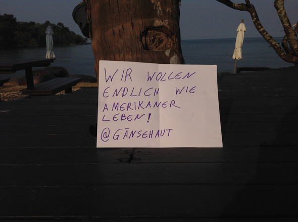 Weltfrieden 1 - (Urlaub, Deutschland, USA)
