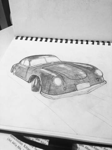Was könnte ich noch verbessern (Zeichnung Auto)?