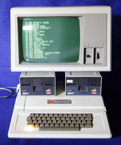 Was konnte man mit den ersten Computern machen - z.B. dem Apple II?