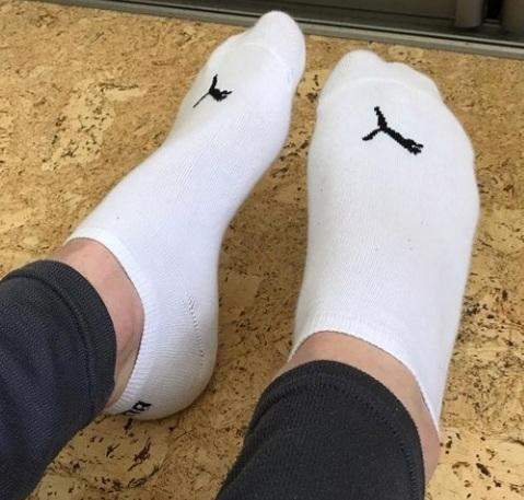Was machen wenn Socken rutschen?