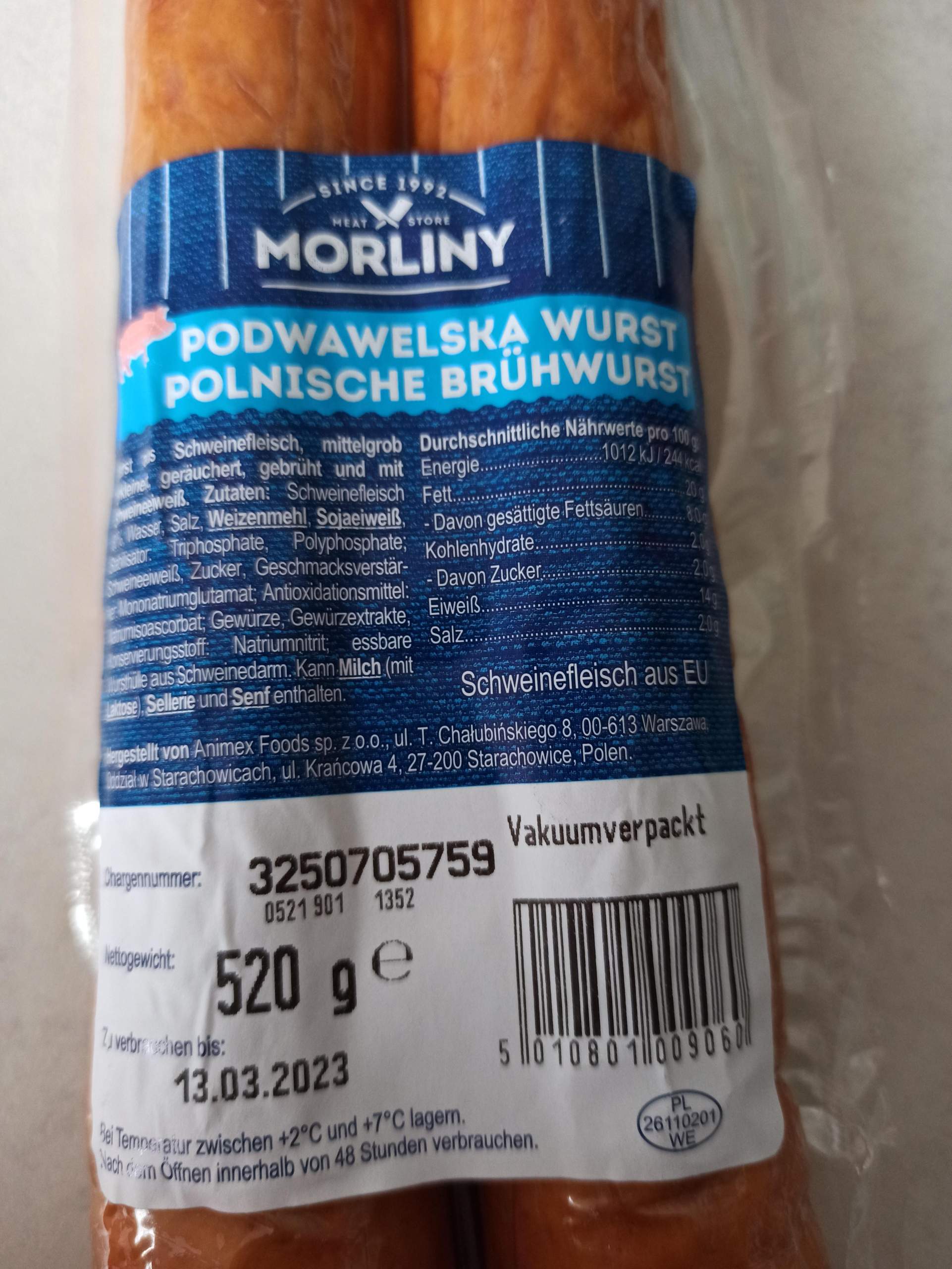 Was macht man mit dieser Art Wurst? (Fleisch)