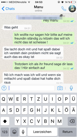 Whatsapp verlauf - (Freunde, Freundin)