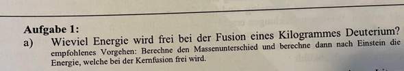 Was muss ich bei dieser Aufgabe machen?