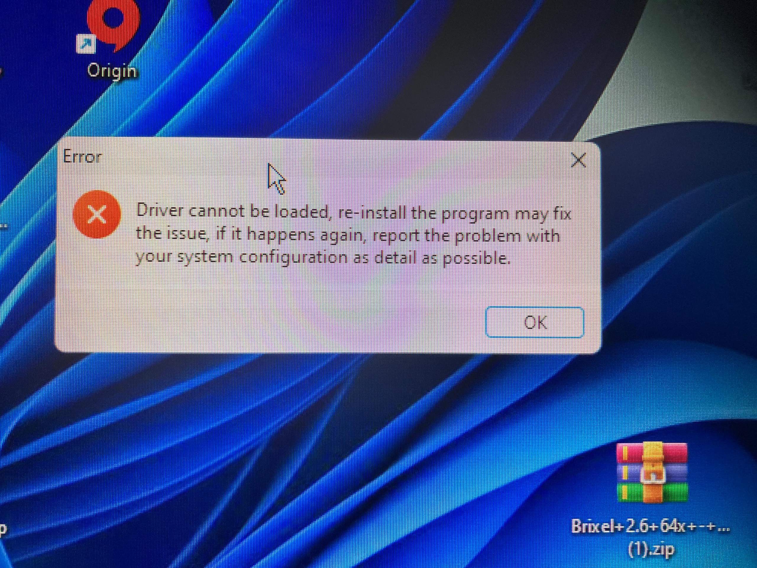Was muss ich bei dieser Fehlermeldung machen? (Games, Treiber)