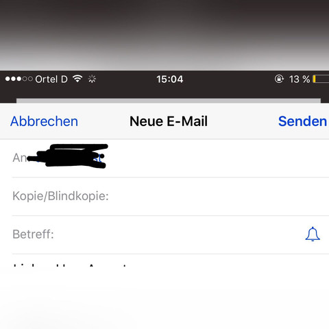 Was Muss Man Da Hin Schreiben Handy E Mail Nachricht