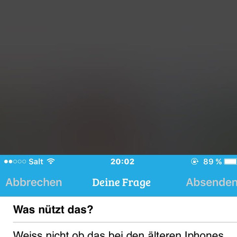 Das meinte ich - (iPhone, Bedeutung, Tippen)