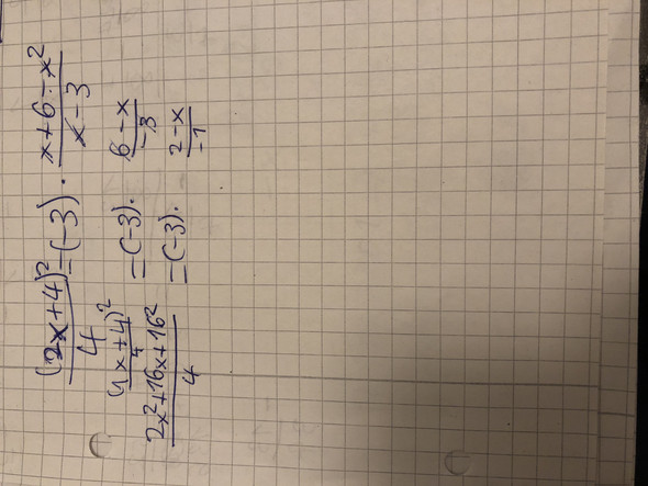 Was Passiert Wenn In Einem Bruch Das Minus Im Nenner Und Im Zahler Steht Mathe Mathematik Abitur