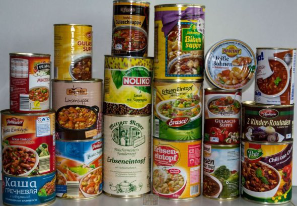 was passiert wenn man mehrmals in der Woche, konserven dosen essen isst? (Ernährung, gesunde Ernährung)
