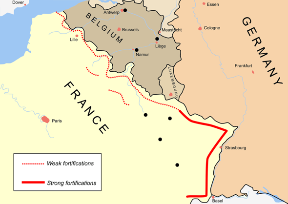 Was passierte mit der Maginot Linie nach dem Zweiten Weltkrieg?