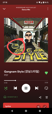 Was sagt das Pferd auf dem Cover von Gangnam Style?