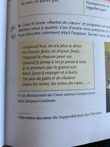 Was Sagt Dieser Text Aus Franzosisch