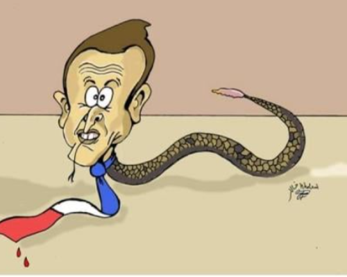 Was sagt ihr zum Macron (frankreich) und den Karikaturen?