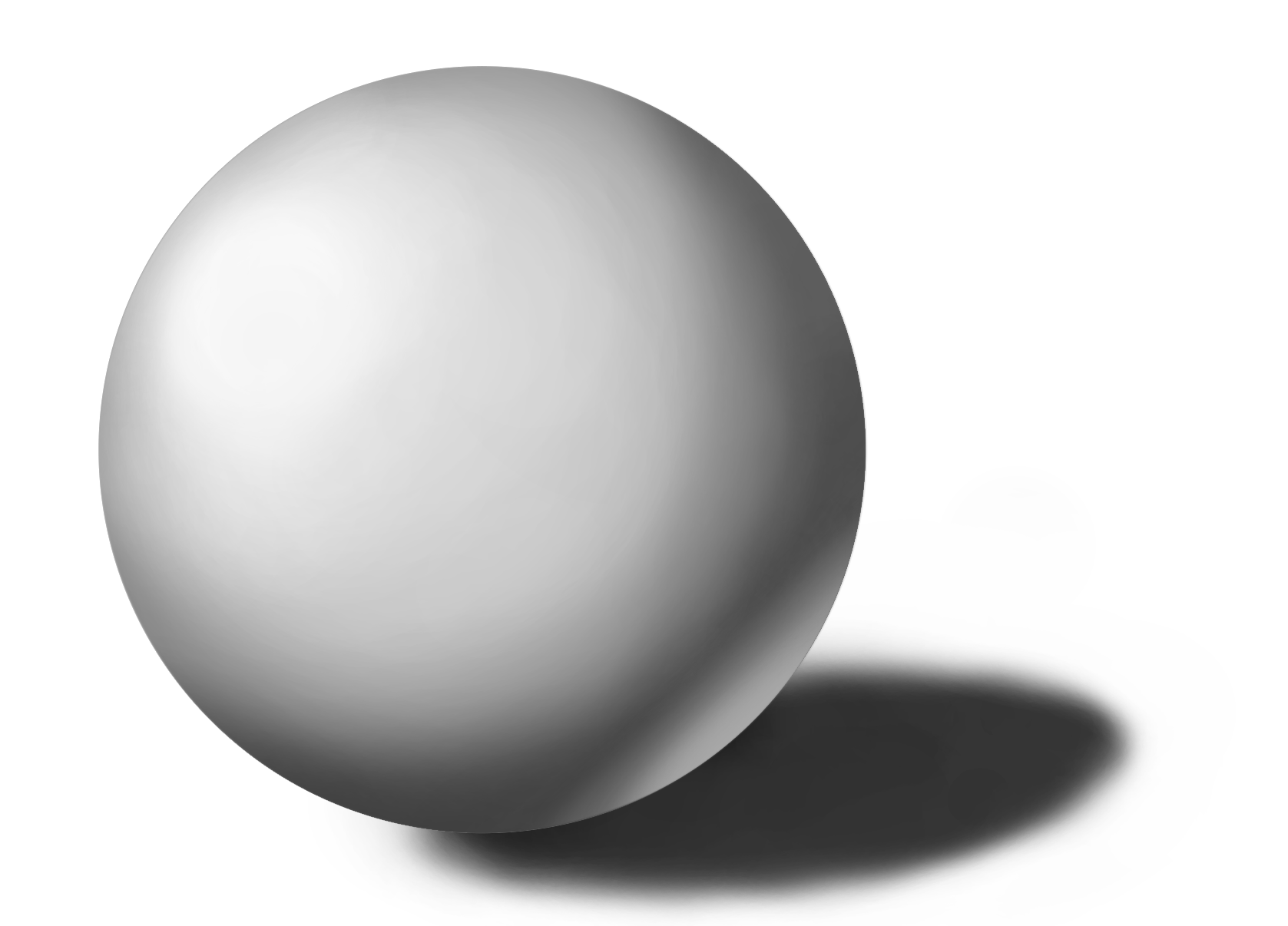 Was sieht bei dieser Kugel falsch aus? (Kunst, zeichnen, malen)