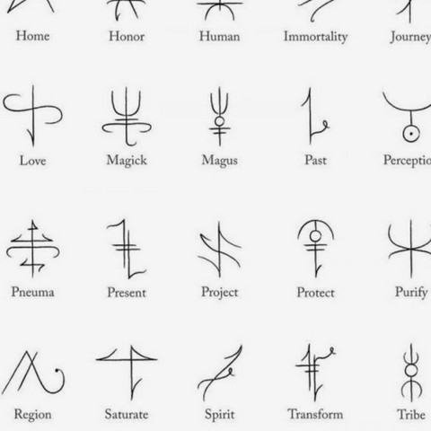 zeichen runen symbole bedeutung seele meanings