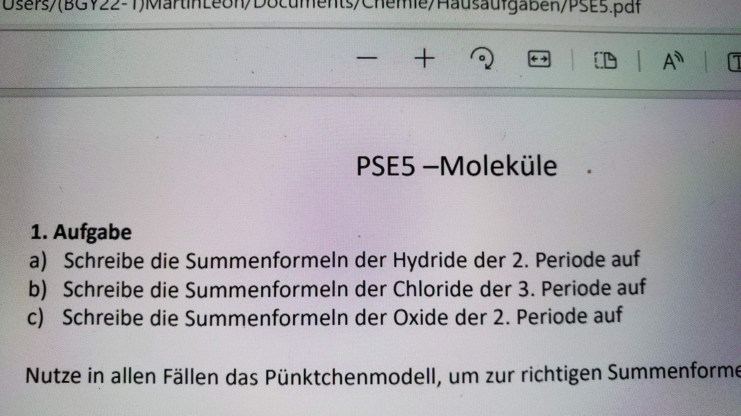 Warum sagt man H2O und nicht oh2?