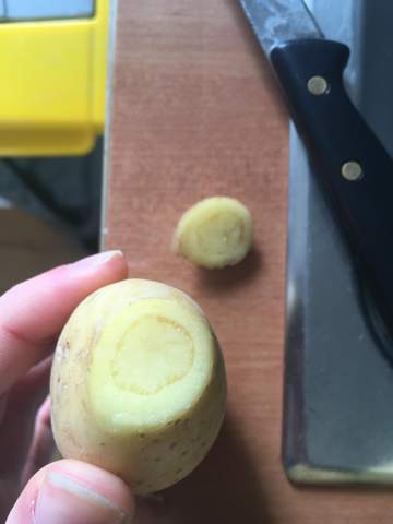 Was sind diese Ringe bei Kartoffeln?