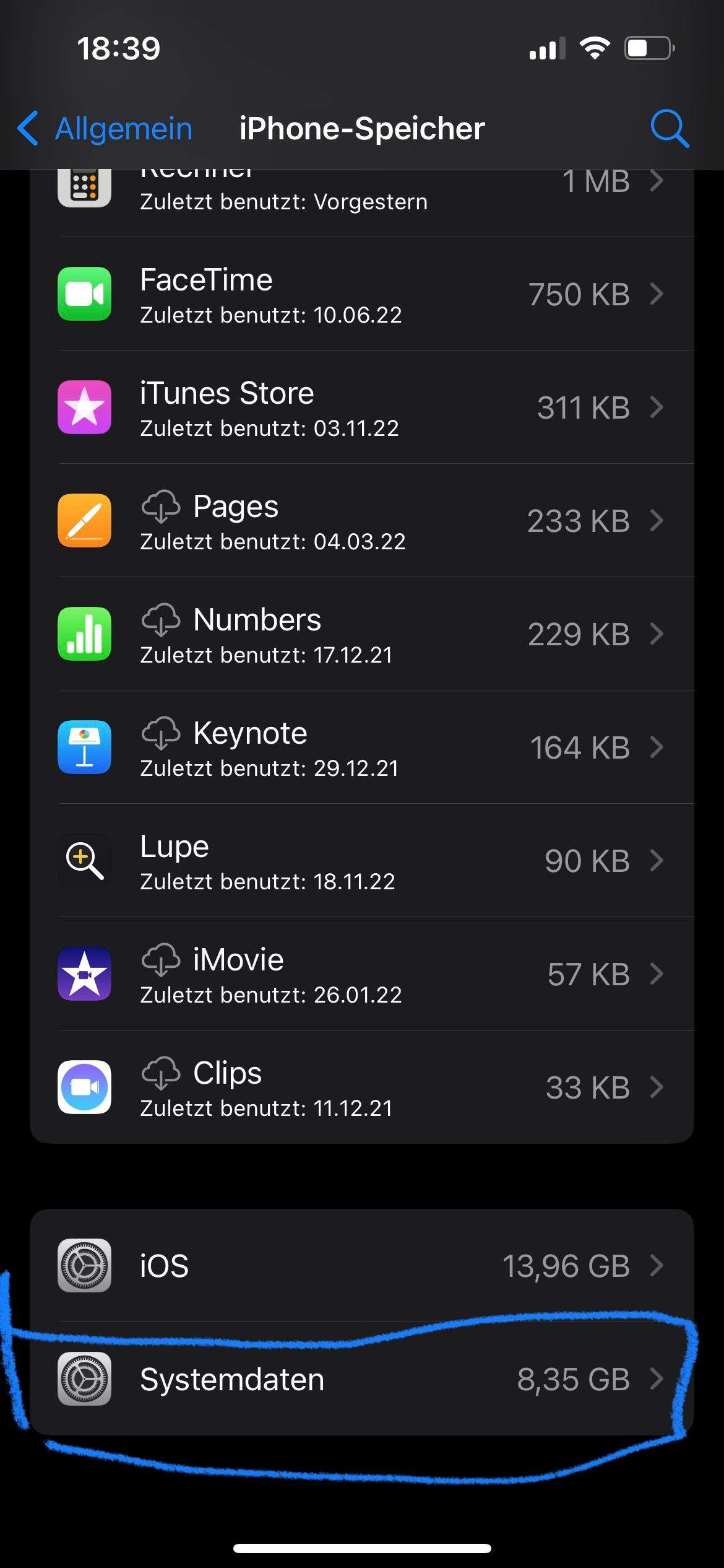 Was sind „Systemdaten“ bei iOS? (Apple, iPhone, Software)