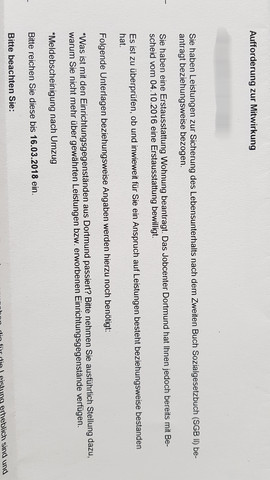 Jobcenter verlangt kaution zurück Jobcenter verlangt kaution zurück