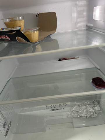 Was soll ich essen, wann wird es kritisch ohne essen, leerer Kühlschrank?