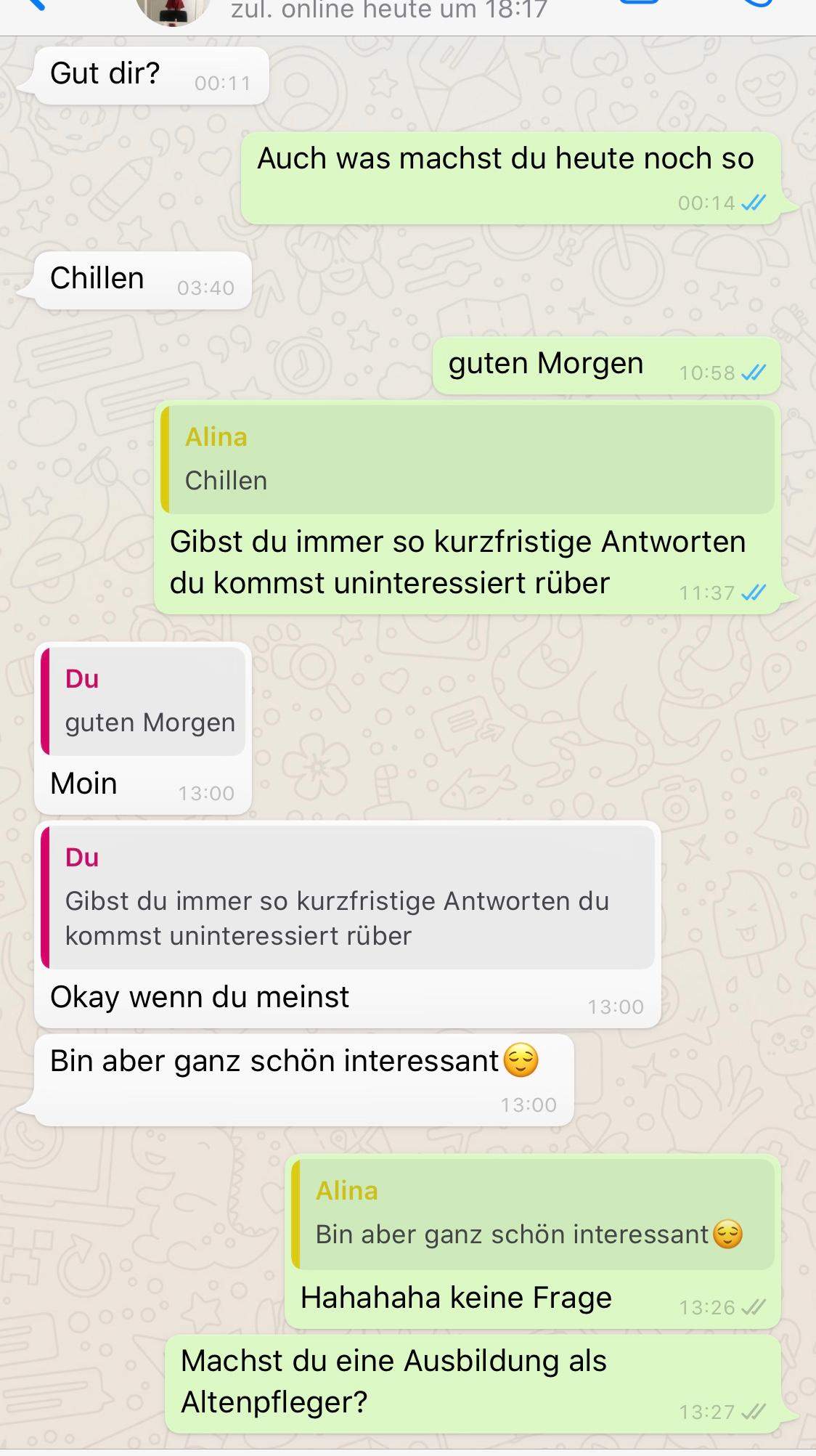 Was soll ich ihr schreiben soll ich warten? (Liebe, Freundschaft, WhatsApp)