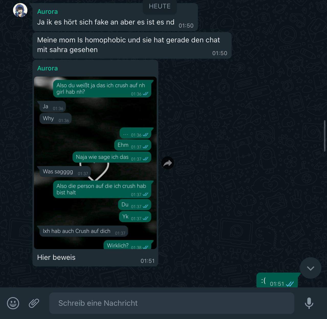 Was soll ich jetzt machen? (Mädchen, Crush, Mutter)