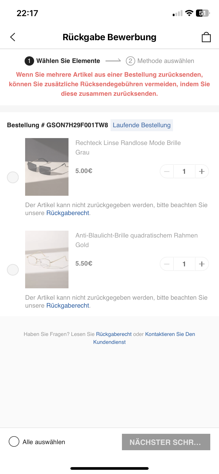 Was soll ich machen SHEIN Bestellung gefällt mir nicht, aber ich kann die nicht zurücksenden