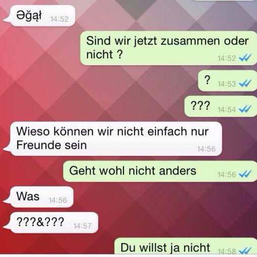 traurig verliebt