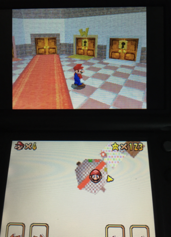Weiße Tür - (Spiele und Gaming, Nintendo DS, Super Mario 64)