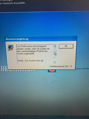 Was tun bei dieser Windows XP Fehlermeldung?
