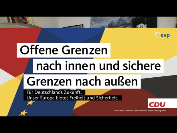 - (CDU, Wahlplakat)