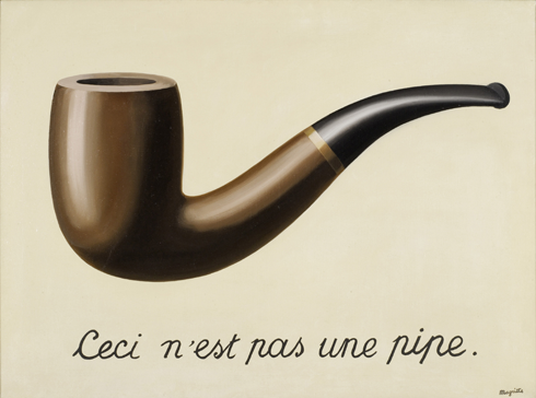 Was will Rene Magritte mit "Der Verrat der Bilder" vermitteln?