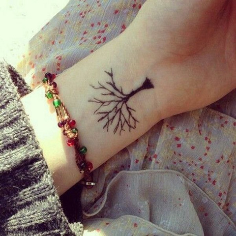 Tatto Baum - (Tattoo, tattoo handgelenk)