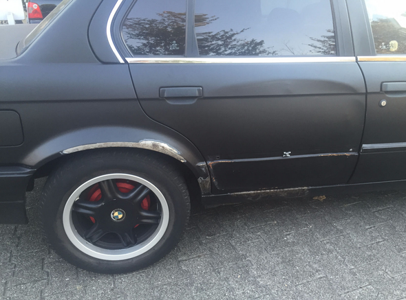 Bmw e30 316i Seitenschaden - (Auto, BMW, Seitenschaden)