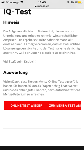 Was Wurdet Ihr Fur Iq Schatzen Intelligenz