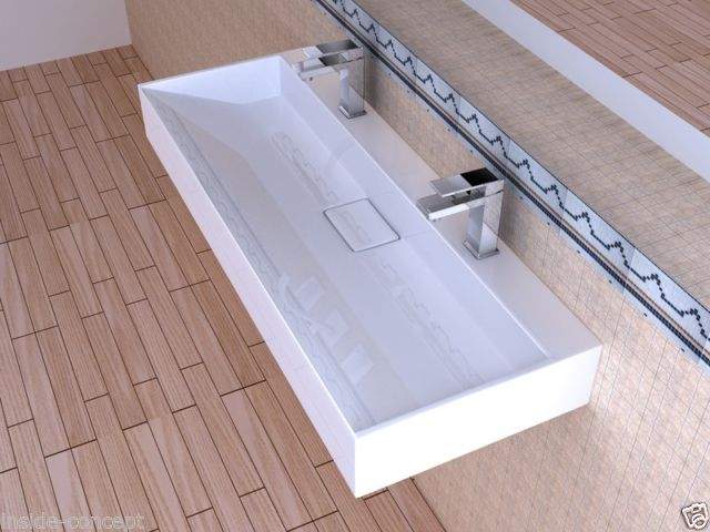 Waschbecken ein Doppelwaschbecken oder zwei kleine Waschbecken? (Bad