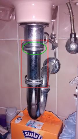 Waschbecken Siphon - (Badezimmer, Ersatzteile, Abfluss)