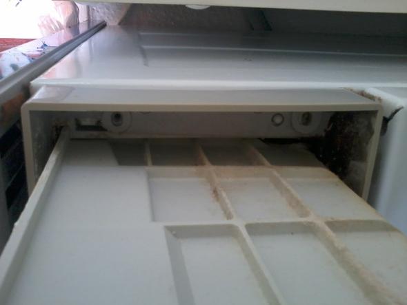 Waschmaschine - Waschmittel Behälter total Verschmutzt (Reparatur