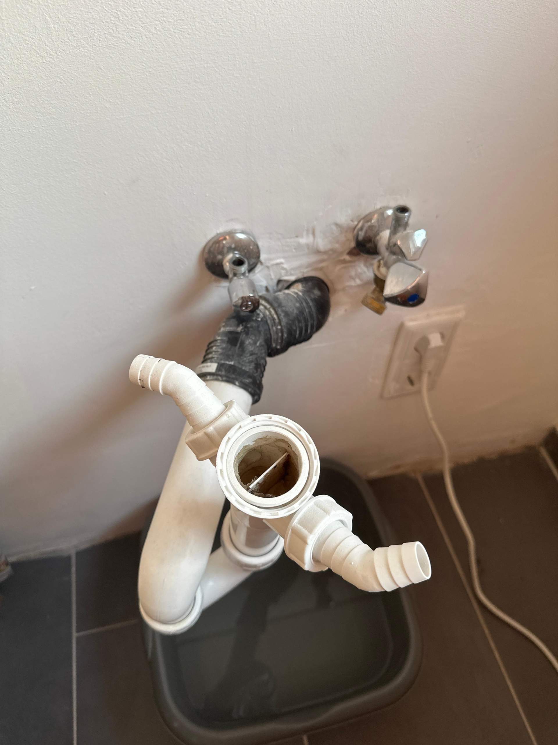 Sanitar Installationsmae Hohe Wasseranschluss Waschmaschine