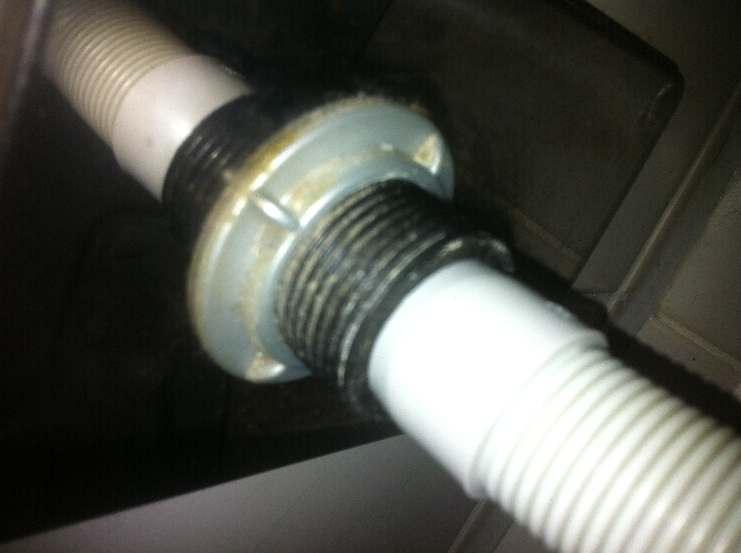 Waschmaschine anschließen (Ablaufschlauch) (Handwerk ...