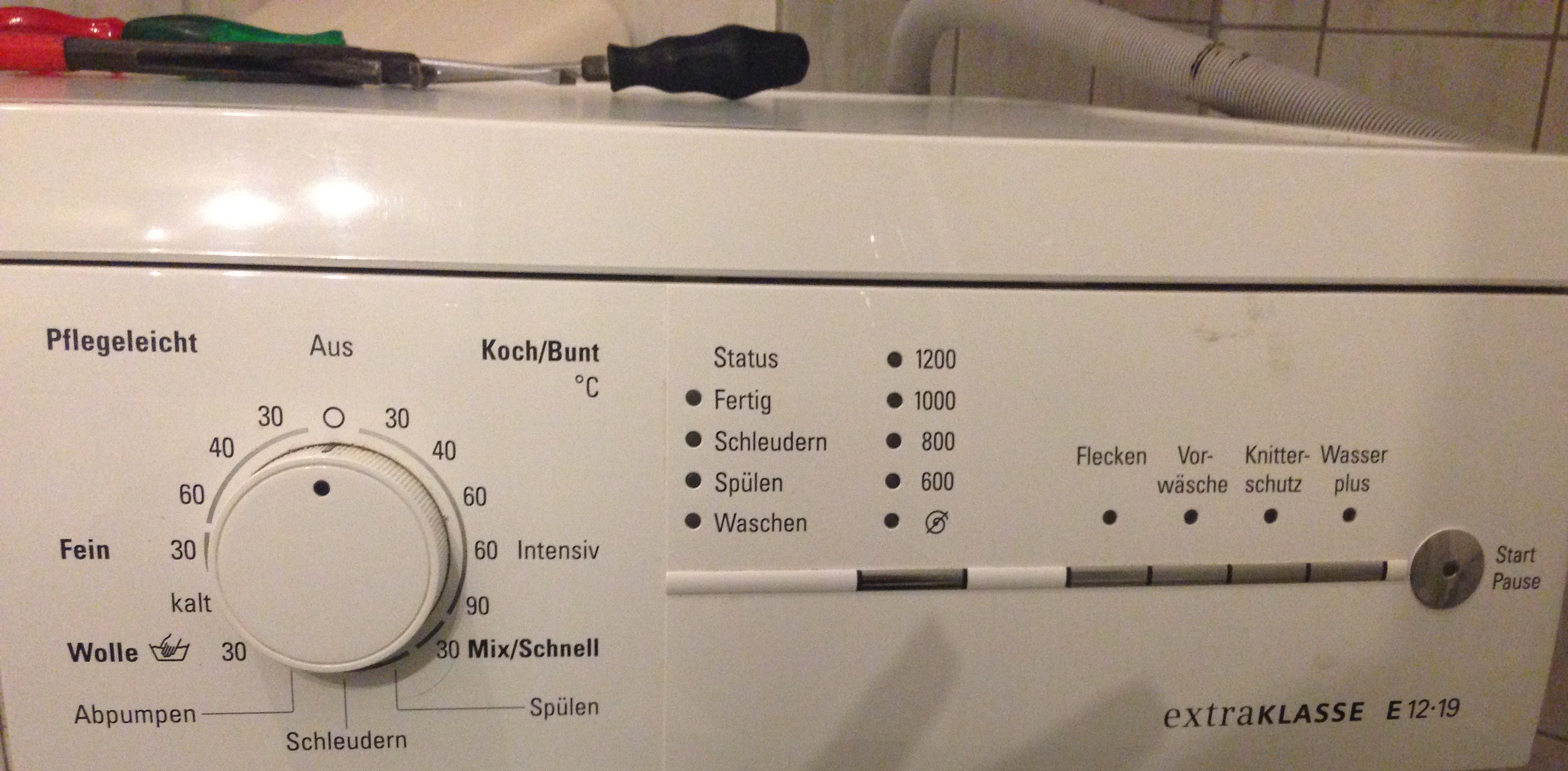 Waschmaschine f 228 ngt nicht an zu waschen Siemens 