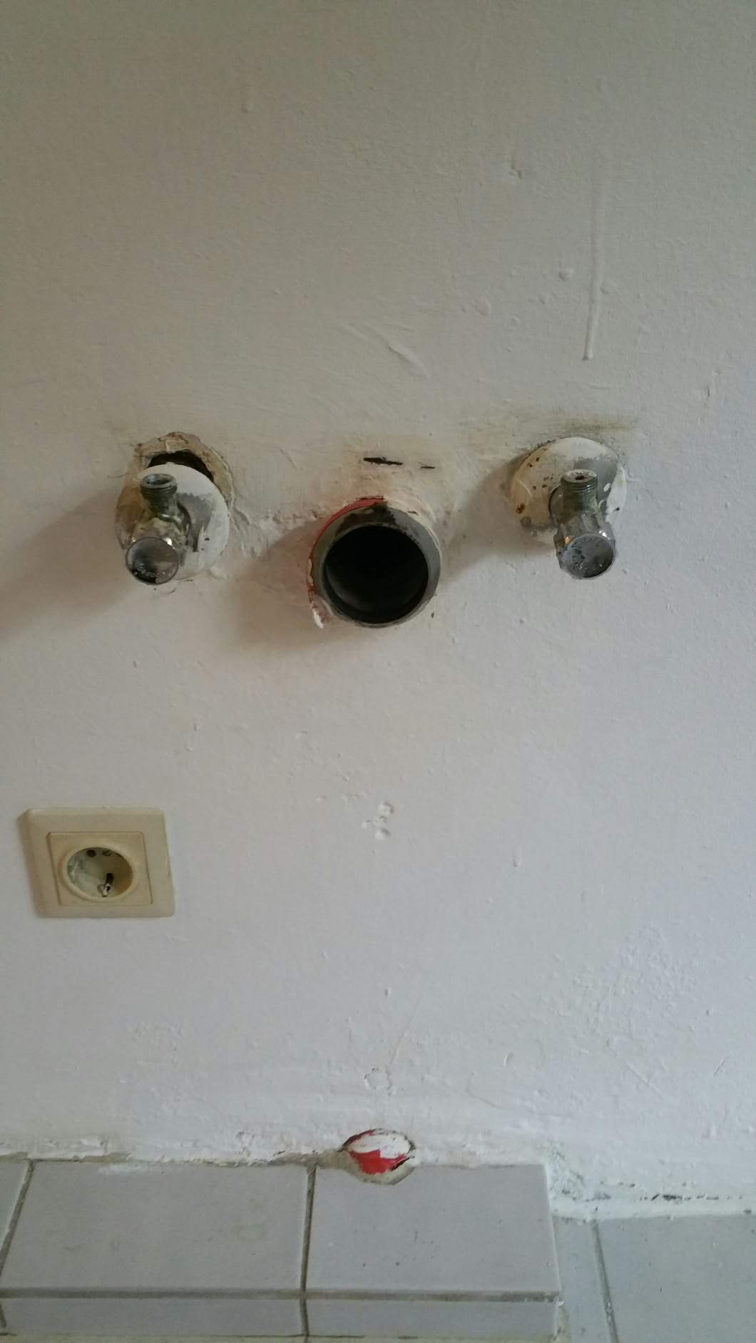 Waschmaschine in Küche welches Zubehör