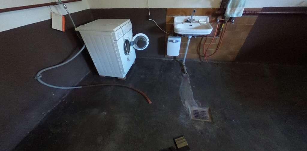 Waschmaschinen Ablauf im Keller? (Waschmaschine)