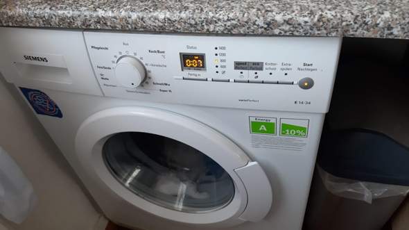 Waschmaschinen-Tür geht nicht auf, Siemens etwas älter ca.15 Jahre alt?