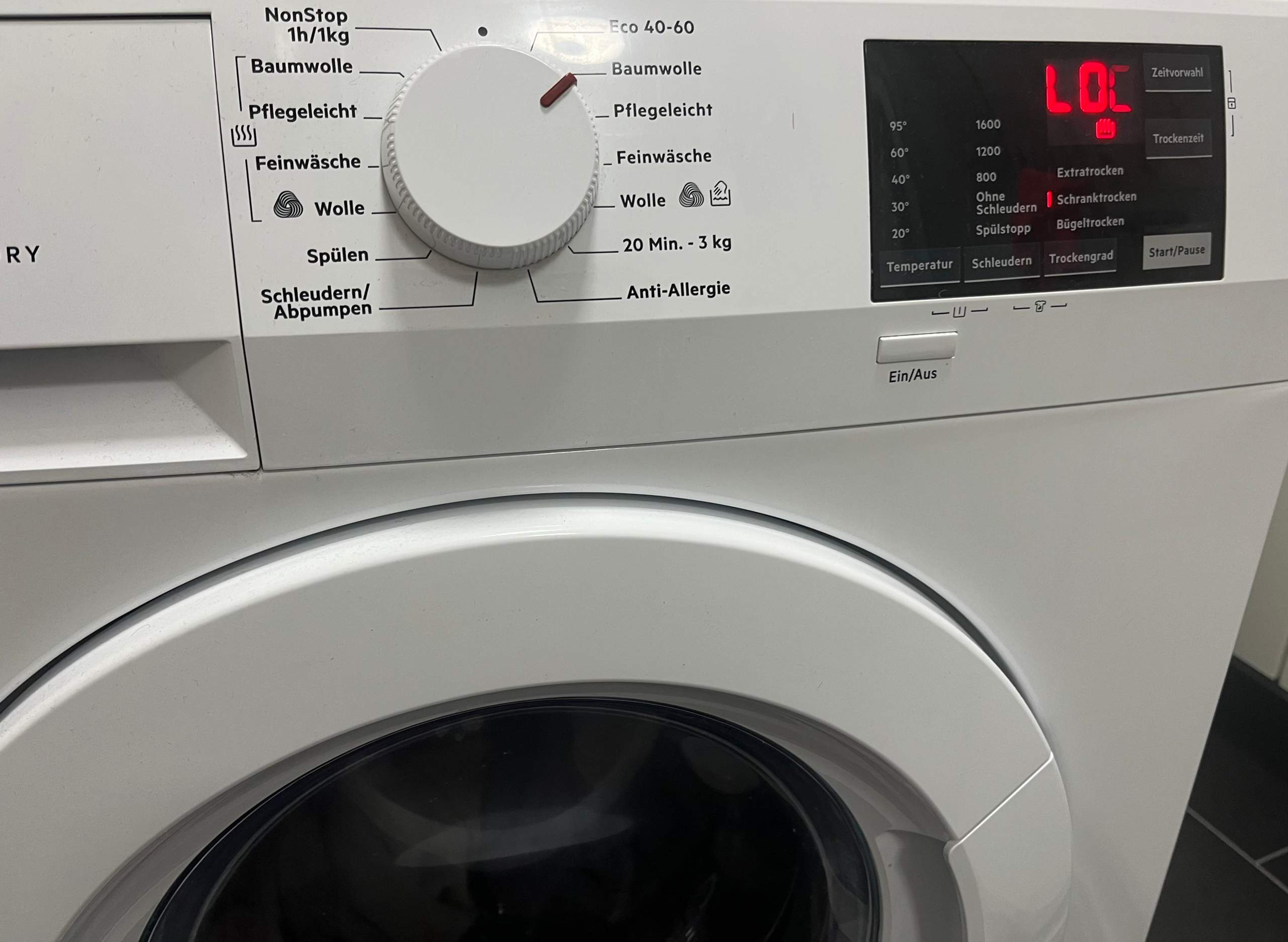 Aeg Lavamat Turbo Waschtrockner Trocknet Nicht Mehr