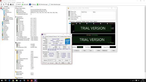 Screenshot bei 0% Auslastung - (PC, Gaming, cpu)