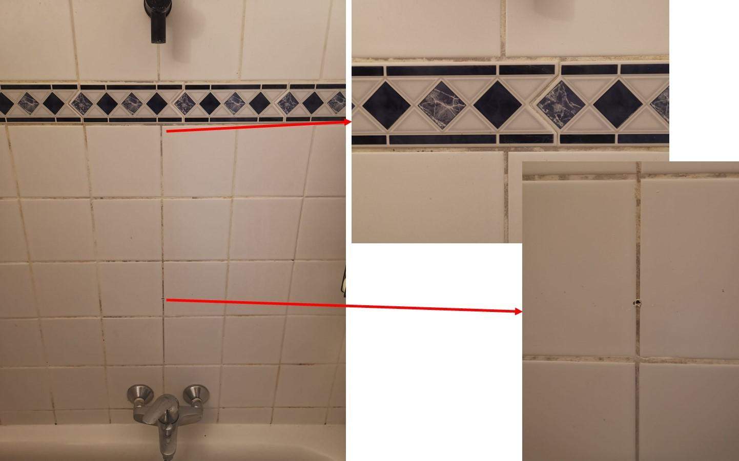 Wasserschaden hinter Fließen wegen offenem Dübel? (Schimmel, Dusche, Fliesen)