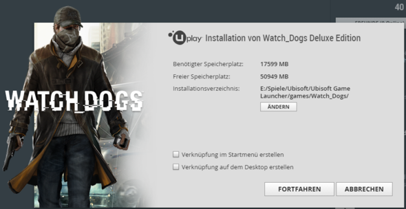 Watch Dogs kann nicht installiert werden. Kein ...